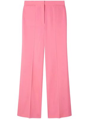 Stella McCartney pantalon de tailleur à coupe droite - Rose