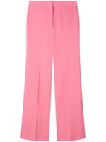 Stella McCartney pantalon de tailleur à coupe droite - Rose