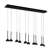 Stars of Light 10-lichts hanglampNucetto zwart rechthoekig - 39713
