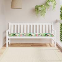 VidaXL Tuinbankkussen 180x50x7 cm oxford stof meerkleurig