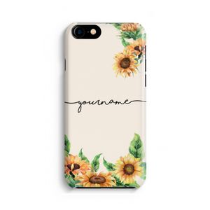 Zonnebloemen: iPhone 8 Volledig Geprint Hoesje
