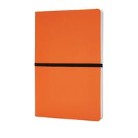 Xd Collection Notitieboek Deluxe A5 Pu/papier Oranje - thumbnail