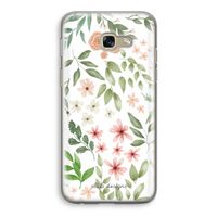 Botanical sweet flower heaven: Samsung Galaxy A5 (2017) Transparant Hoesje