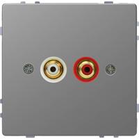 Merten MEG4350-6036 Luidsprekerstekkerdoos System Design RVS 1 stuk(s)