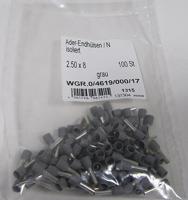Dresselhaus adereindhuls insulated wire end sleeve 2.5 mm Dresselhaus adereindhuls insulated wire end sleeve 2.5 mm