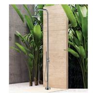 Douchekraan Xellanz Sole | Opbouw | Mengkraan | 1-weg | hoh 12 cm | 1-knop | Rond | Rvs 304
