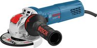 Bosch Blauw GWX 9-115 S X-Lock Haakse slijper in koffer - 900W - 115mm - variabel - 06017B1000 - thumbnail