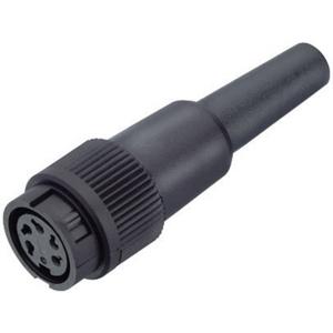 binder 99-0610-00-04 Ronde connector Koppeling, recht Totaal aantal polen: 4 Serie (ronde connectors): 678 1 stuk(s)