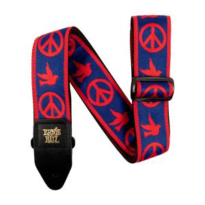 Ernie Ball Classic Jacquard Strap 4698 Peace Love Dove gitaarband