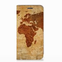 Motorola Moto E5 Play | Book Cover | Wereldkaart