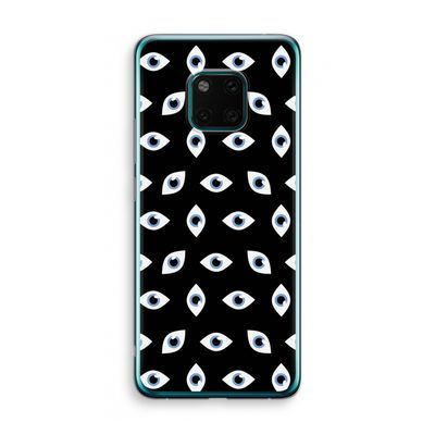 Eyes pattern: Huawei Mate 20 Pro Transparant Hoesje