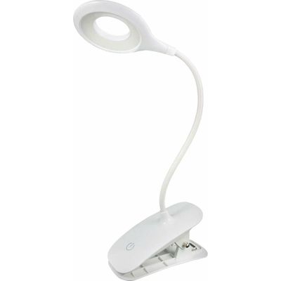 Klemlamp LED - dimbaar - 3W - oplaadbaar - klemspot / leeslamp