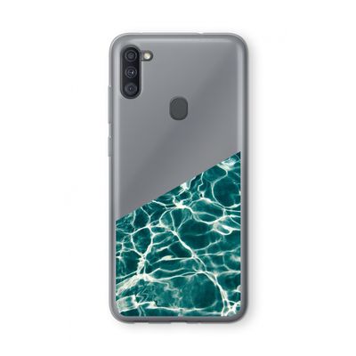 Weerkaatsing water: Samsung Galaxy A11 Transparant Hoesje