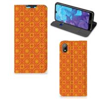 Huawei Y5 (2019) | Hoesje met Magneet | Batik Oranje