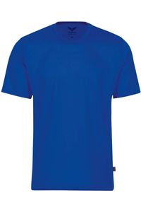 TRIGEMA Comfort Fit T-Shirt ronde hals koninklijk, Effen