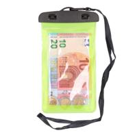 Bellatio Design Telefoonhoesje - 2x - groen - kunststof - 21 x 11,5 cm - waterdicht