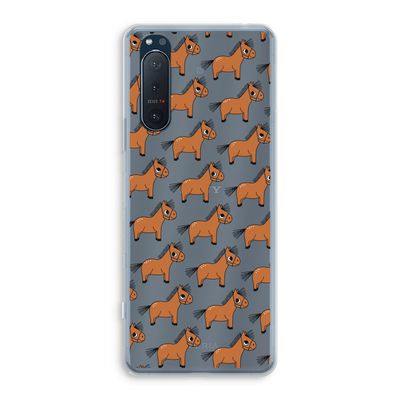 Pony: Sony Xperia 5 II Transparant Hoesje