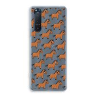 Pony: Sony Xperia 5 II Transparant Hoesje