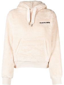 MARANT ÉTOILE hoodie Maeva à logo brodé - Tons neutres