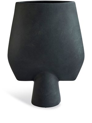 101 Copenhagen vase Hexa à design carré - Noir