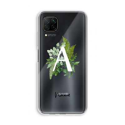 Green Brush: Huawei P40 Lite Transparant Hoesje