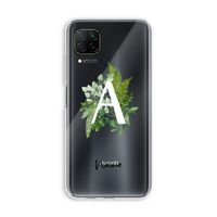 Green Brush: Huawei P40 Lite Transparant Hoesje