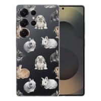 TPU Hoesje Samsung Galaxy S25 Ultra - Konijntjes Backcover