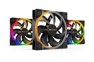 be quiet! Light Wings | 140mm PWM Triple Pack Computer behuizing Ventilator 14 cm Zwart 1 stuk(s)