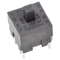 MEC 1545109 Unimec Series Schakelaar 120 V 250 mA Moment (l x b x h) 12.60 x 12.60 x 15.70 mm IP54 1 stuk(s) - thumbnail