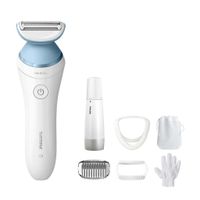 Philips BRL166/91 Snoerloze Lady Shaver Series 8000 Wit/Blauw - thumbnail