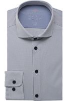 Pure Functional Slim Fit Jersey shirt donkerblauw/wit, Motief - thumbnail
