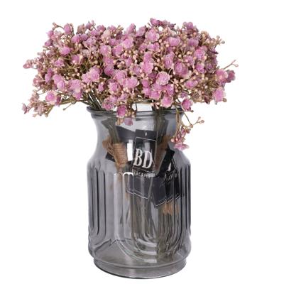 Kunstbloemen boeket Gipskruid - 30 cm - paars - kunst zijdebloemen - Gypsophila Kunstbloemen boeket Gipskruid - 30 cm - paars - kunst zijdebloemen - Gypsophila