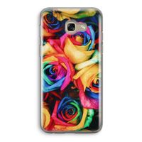 Neon bloemen: Samsung Galaxy A5 (2017) Transparant Hoesje