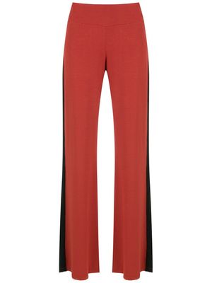Lygia & Nanny pantalon à bandes latérales - Rouge