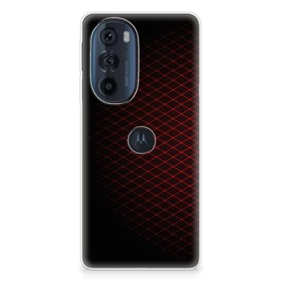 Motorola Edge 30 Pro | TPU bumper | Geruit Rood