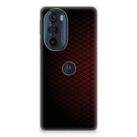 Motorola Edge 30 Pro | TPU bumper | Geruit Rood