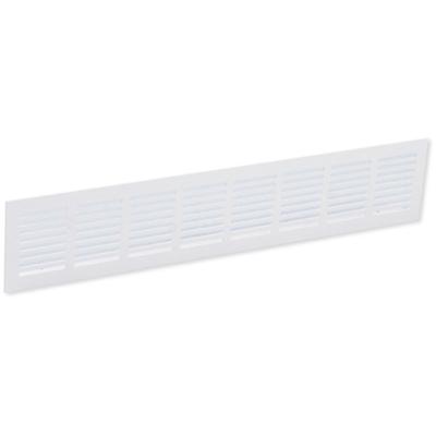 Nedco ventilatiestrip alu.wit 400 x 80mm wit