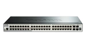 D-Link DGS-1510-52X netwerk-switch Managed L3 Gigabit Ethernet (10/100/1000) 1U Zwart