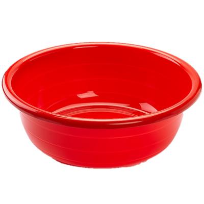 Plasticforte Teiltje - 2x - 30 liter - rond - rood - afwasbak - 57 x 19 cm