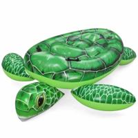 Bestway Opblaasbare Schildpad met Handvatten 150x145 cm +3 Jaar Strand en Zwembad 41524