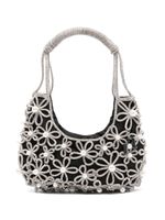 Rosantica sac porté épaule Gaia Nodi à ornements en cristal - Argent