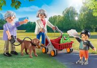 Playmobil City Life - Grootouders met kleinkinderen 70990 - thumbnail