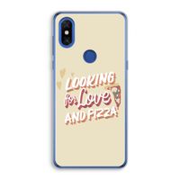 Pizza is the answer: Xiaomi Mi Mix 3 Transparant Hoesje