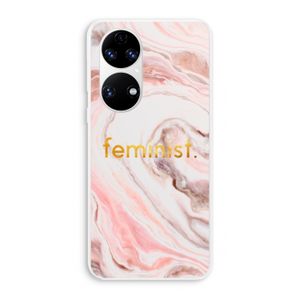 Feminist: Huawei P50 Transparant Hoesje