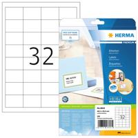 Etiket herma 8643 48.3x33.8mm premium wit 320stuks