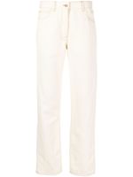 Giuliva Heritage jean Thedan droi à taille haute - Blanc