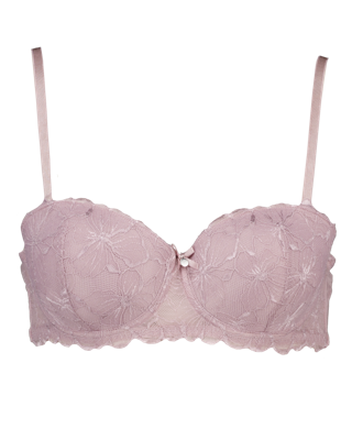 Balconette Padded BH - Paars