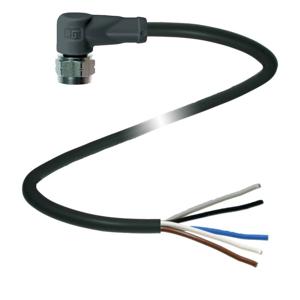 Pepperl+Fuchs 297830 Sensor/actuator connector, geassembleerd Aantal polen (sensoren): 5 10 m 1 stuk(s)