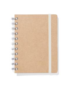 HEMA Schoolagenda 24/25 Met Spiraal 15x11 Kraft