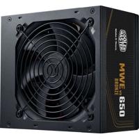 COOLER MASTER MWE Bronze 650W V2 - Alimentazione 650W - 230V (Certificato 80 Plus Bronze 5 anni di garanzia) Cavi flat neri
